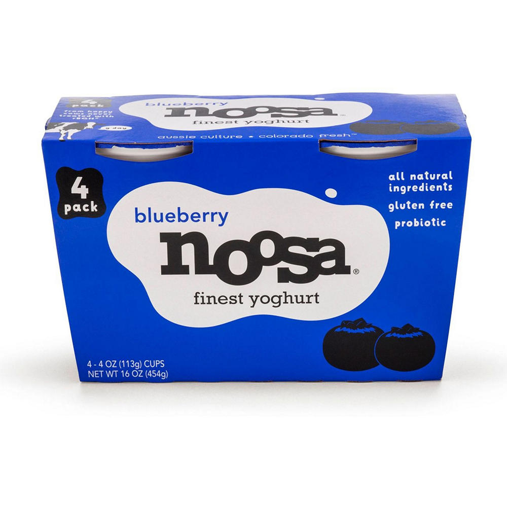 Noosa Blueberry Yoghurt, 4 ct