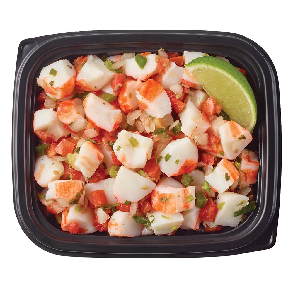 H-E-B Fish Market Imitation Crab Ceviche, 12 oz