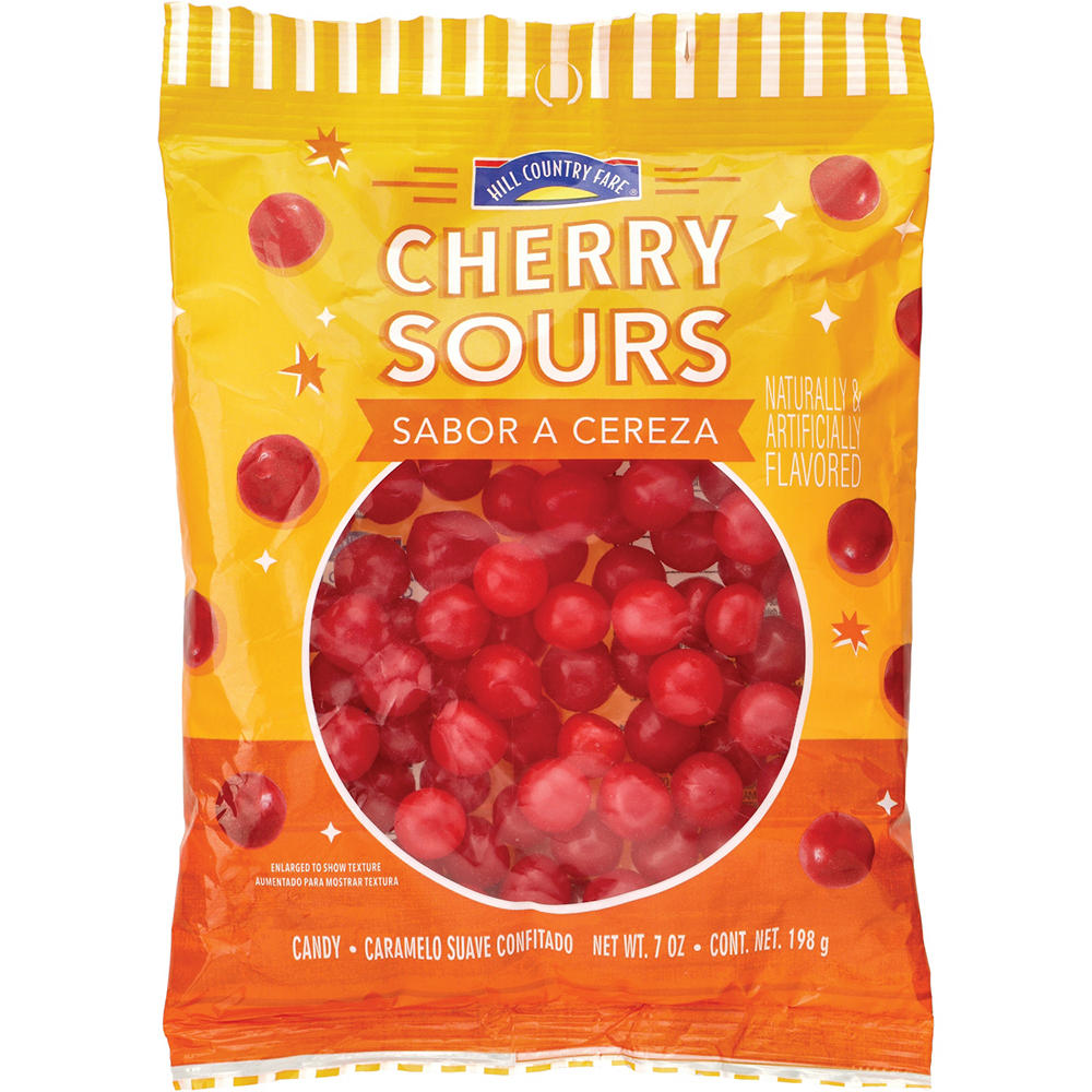 Hill Country Fare Cherry Sours, 7 oz