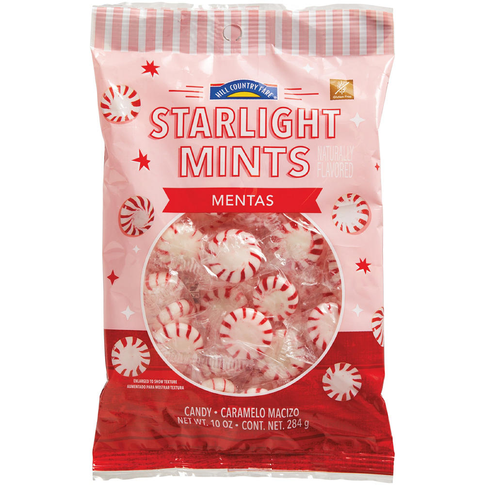Hill Country Fare Starlight Peppermints, 10 oz