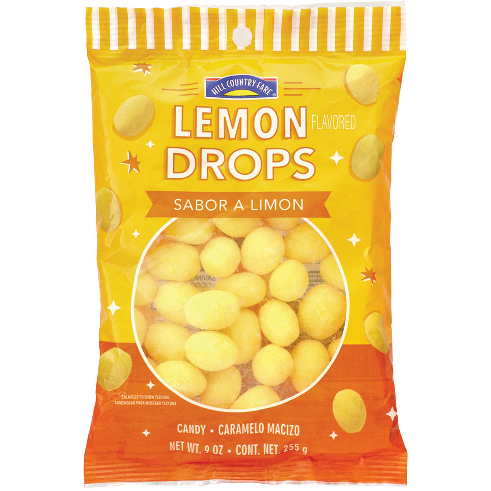 Hill Country Fare Lemon Drops, 9 oz