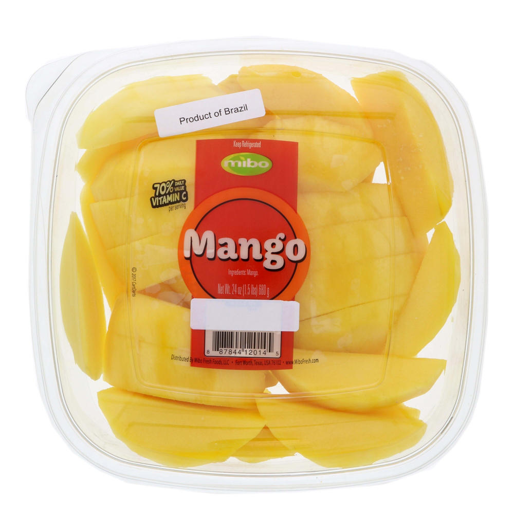 Fresh Sliced Mango, 24 oz