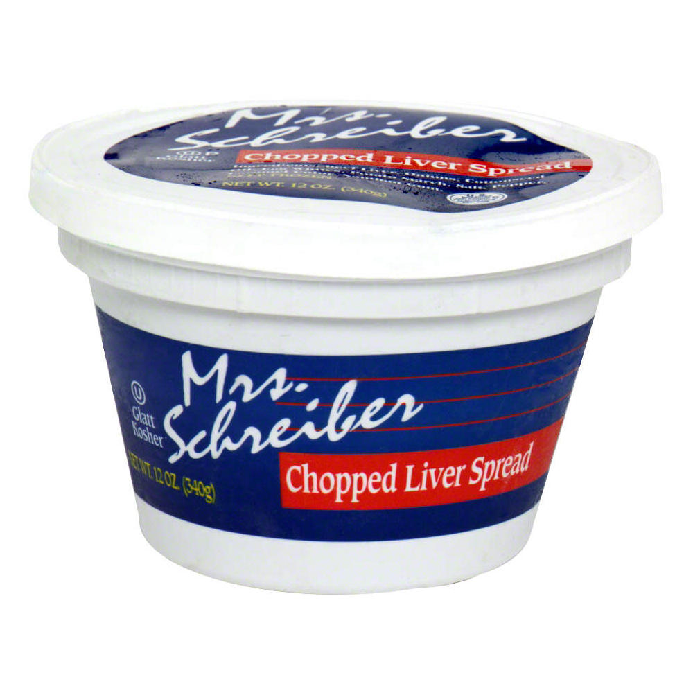 Mrs. Schreiber Chopped Liver Spread, 12 oz
