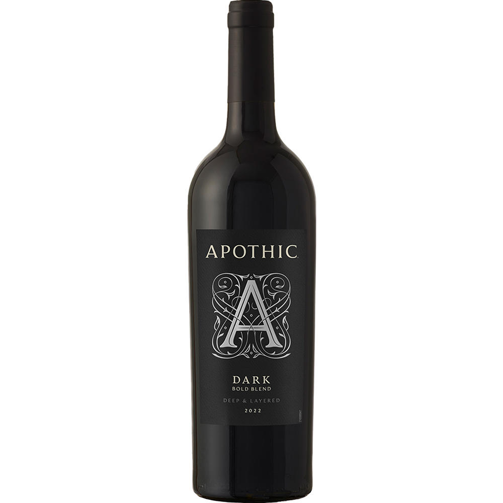 Apothic Dark Red Blend California Wine, 750 mL
