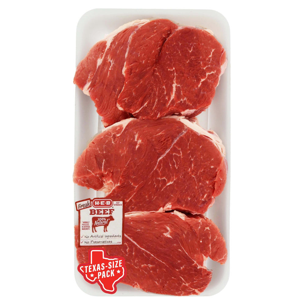 H-E-B Boneless Beef Chuck Shoulder Roast - USDA Select - Texas-Size Pack, Avg. 4.75 lbs