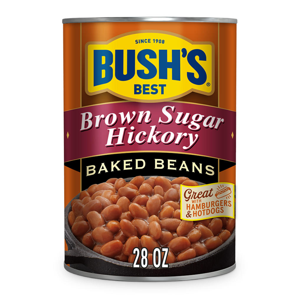 Bush's Best Brown Sugar Hickory Baked Beans, 28 oz