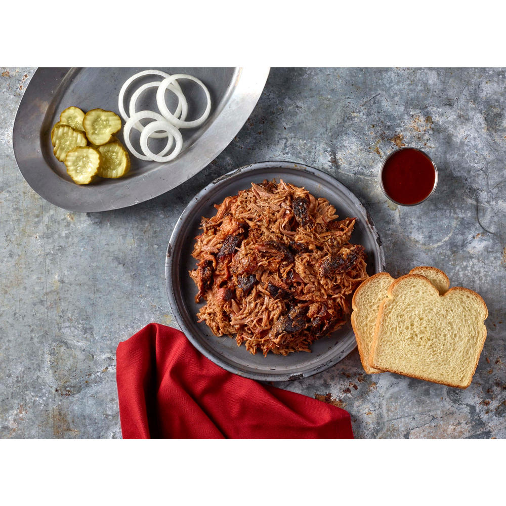 True Texas BBQ Natural Pulled Pork, 1 lb