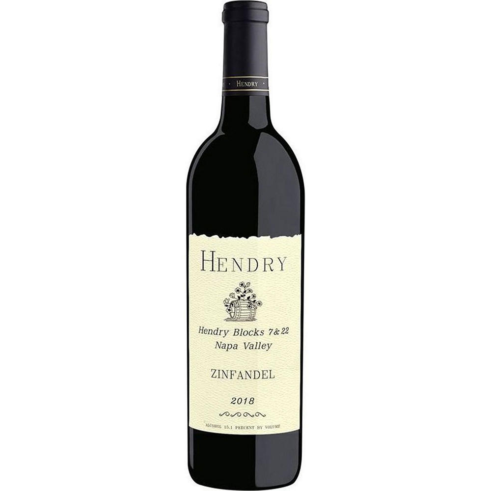 Hendry Zinfandel Block California Red Wine, 750 mL