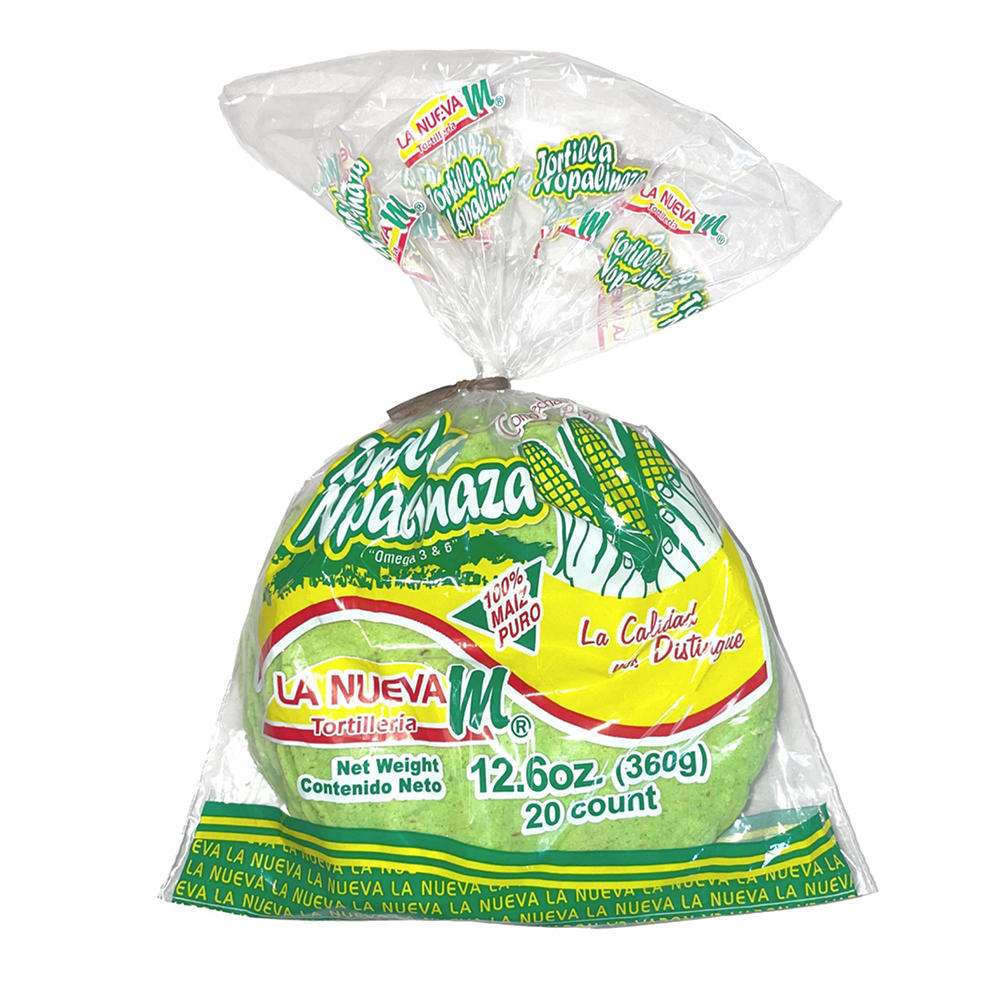 La Nueva Tortilleria Nopales & Flax Seed Corn Tortillas, 20 ct