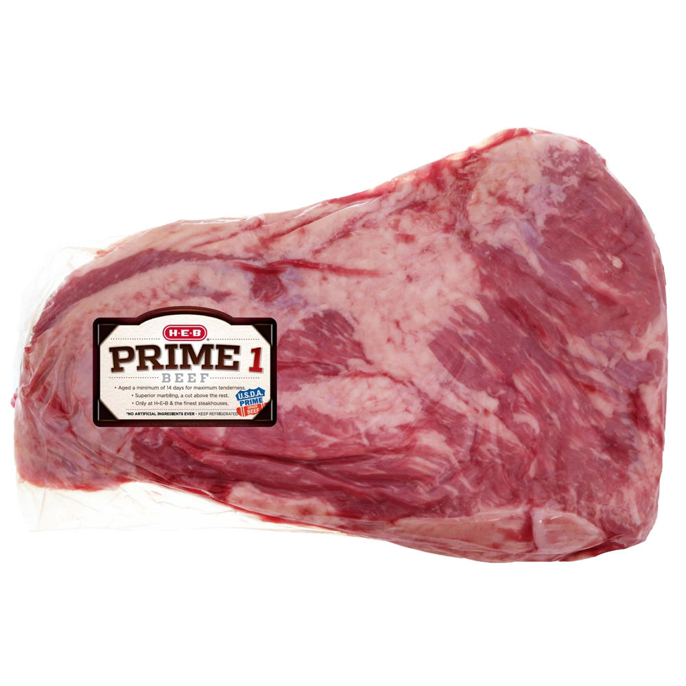 H-E-B Prime 1 Beef Boneless Sirloin Tri-Tip Roast, Avg. 3.9 lbs