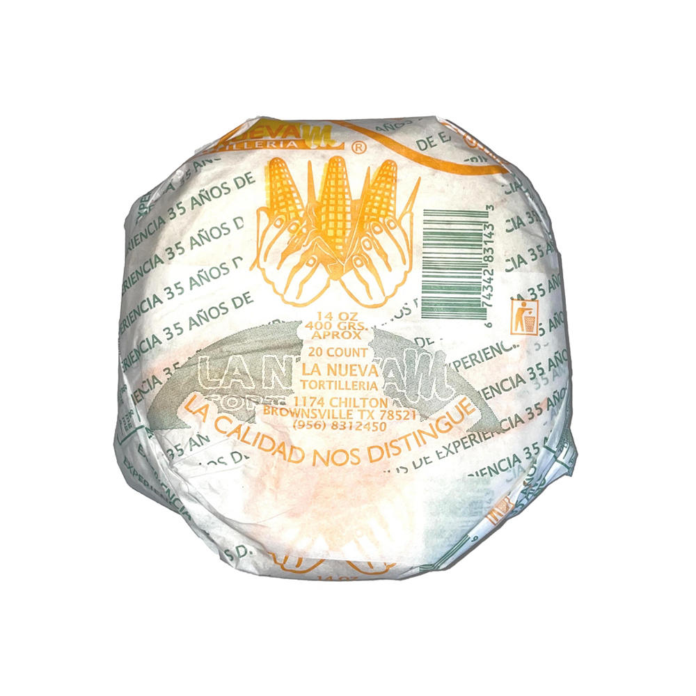 La Nueva Tortilleria Corn Tortillas, 20 ct
