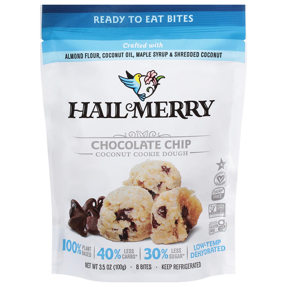 Hail Merry Chocolate Chip Cookie Dough Bites, 3.5 oz