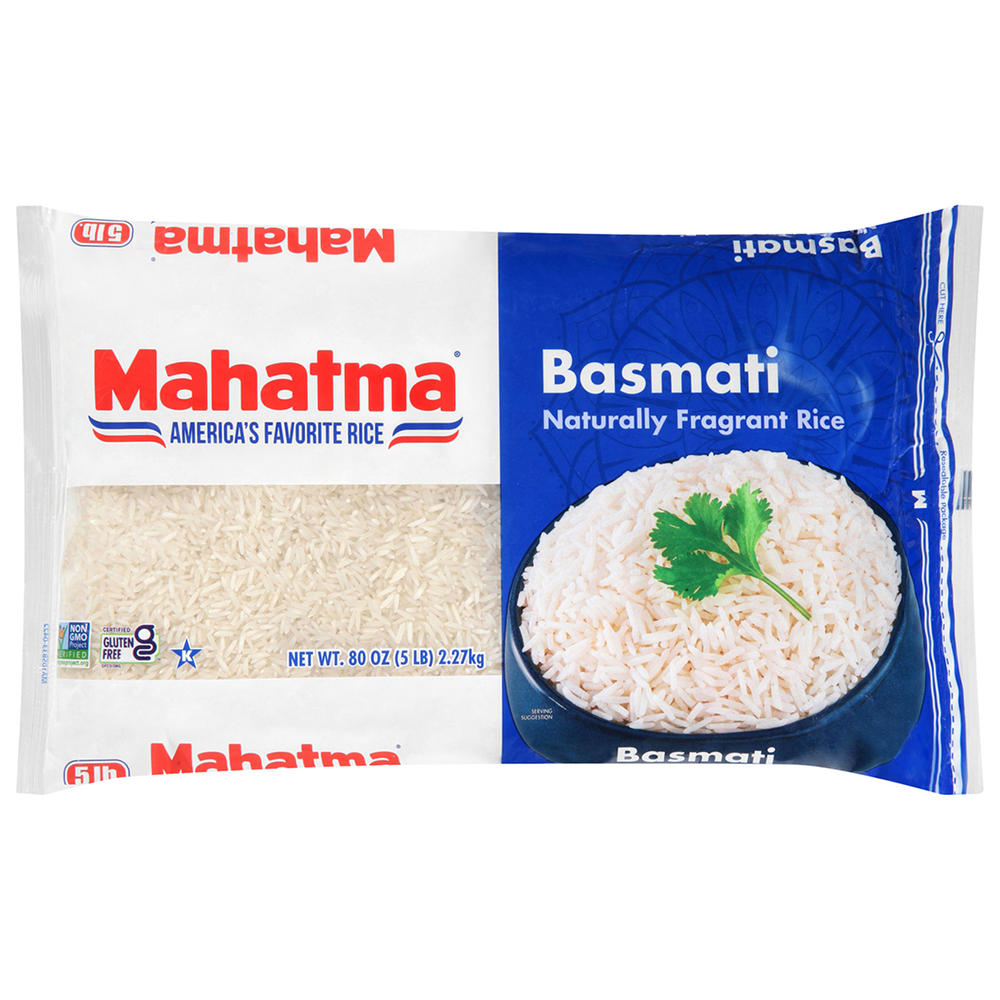 Mahatma Basmati Rice, 5 lb