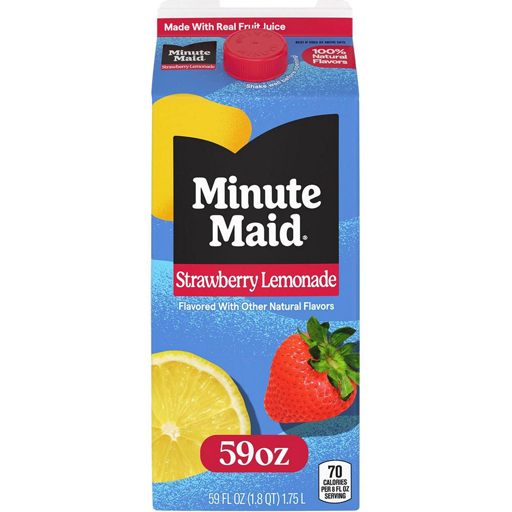 Minute Maid Strawberry Lemonade, 59 oz