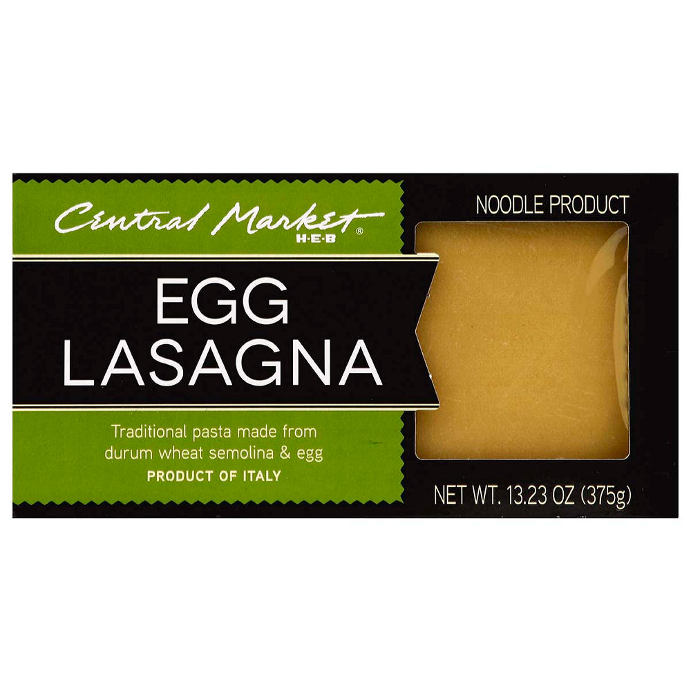 Central Market Egg Lasagna, 13.23 oz