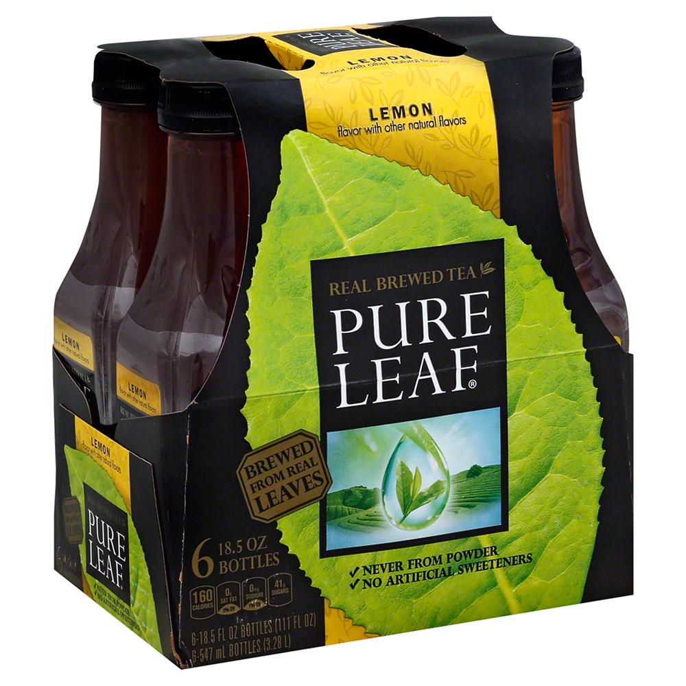 Pure Leaf Lemon Sweet Tea 6 pk Bottles, 16.9 oz