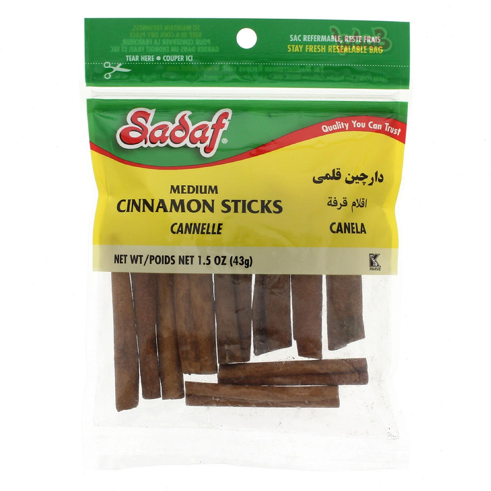Sadaf Medium Cinnamon Sticks, 1.5 oz
