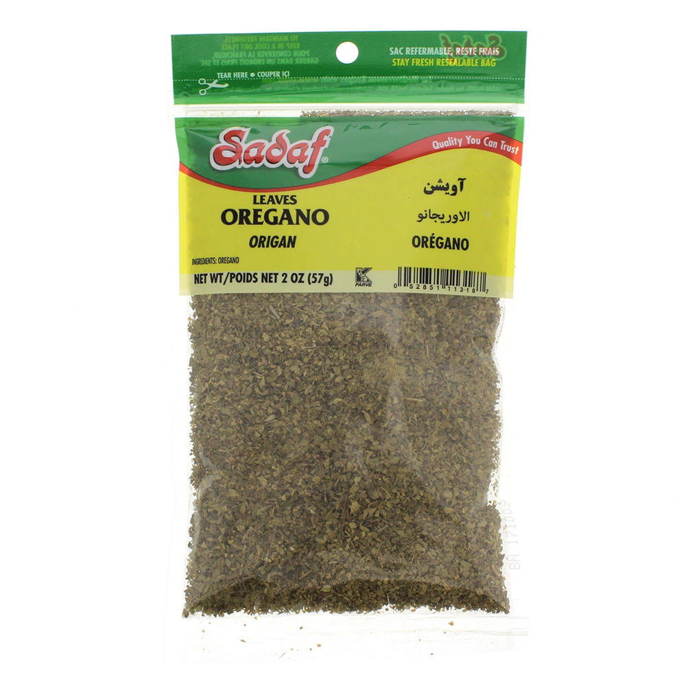 Sadaf Oregano Leaves Cut, 2 oz