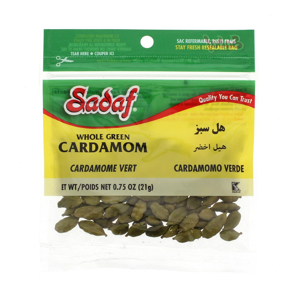 Sadaf Whole Green Cardamon, 0.75 oz