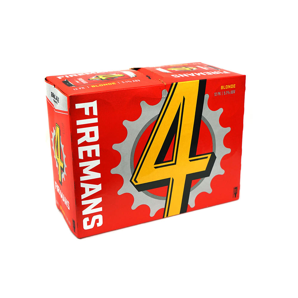 Real Ale Firemans #4 Blonde Ale Craft Beer 12 pk Cans, 12 oz