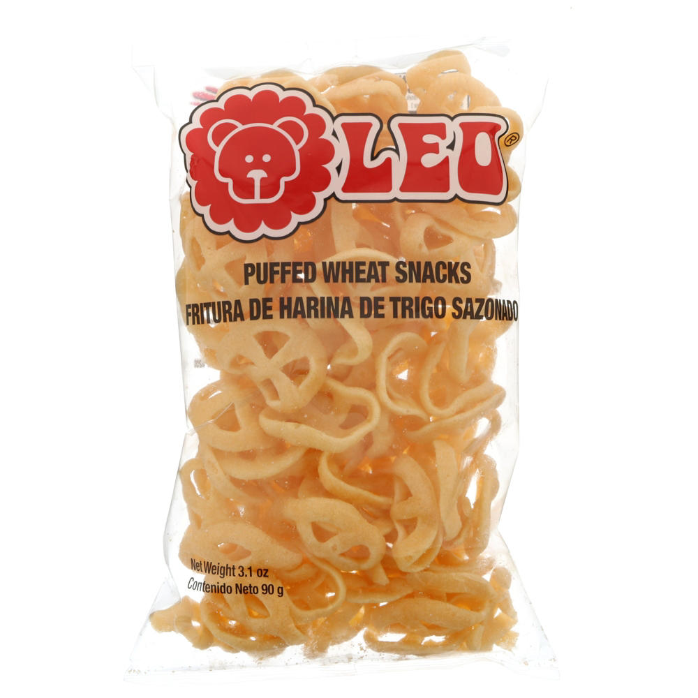 Leo Original Chicharron Wheat Snacks, 3.1 oz