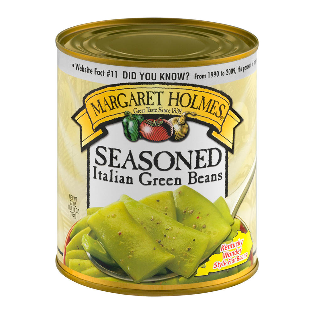 Margaret Holmes Seasoned Italian Green Beans, 27 oz