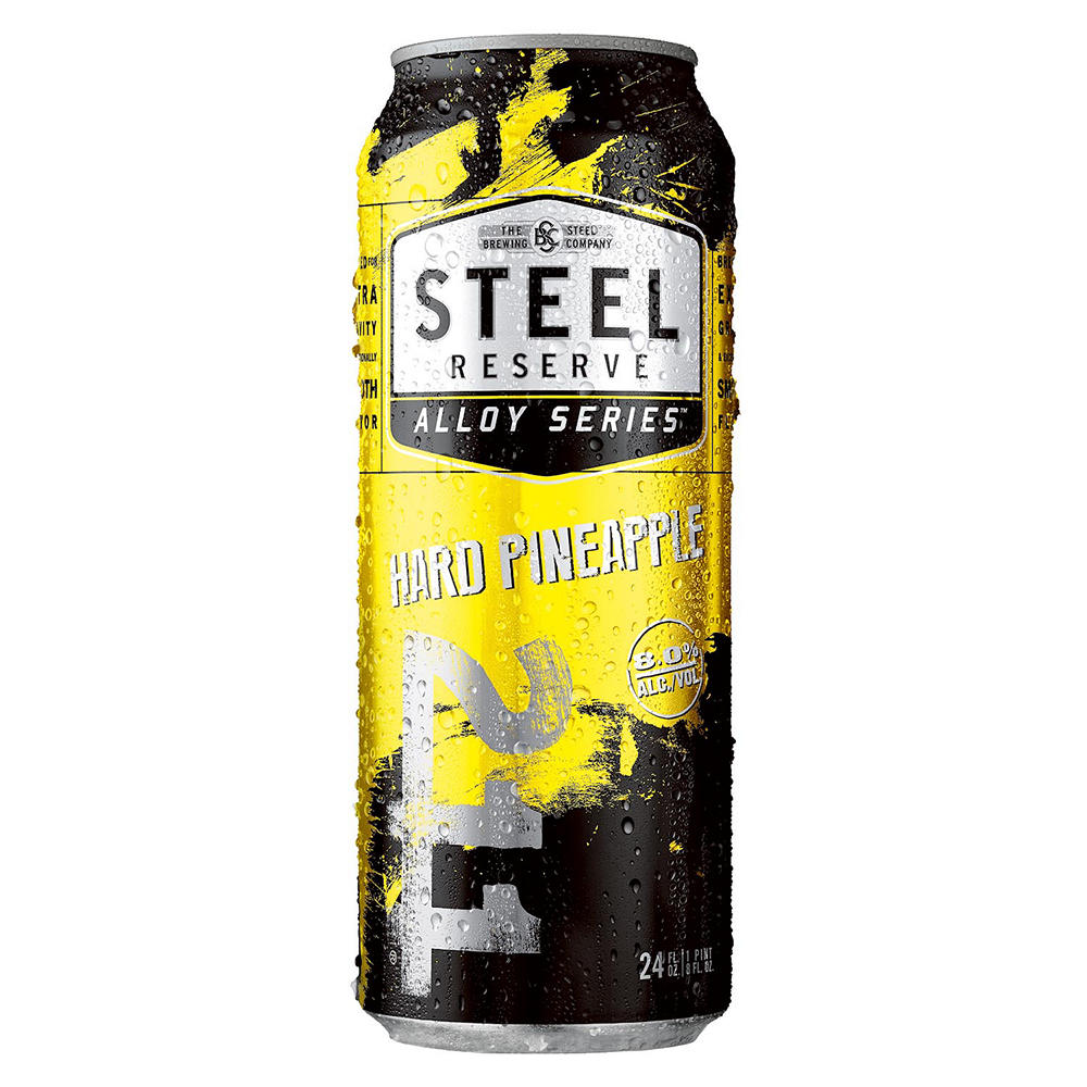 Steel Reserve Alloy Series Pineapple Can, 24 oz