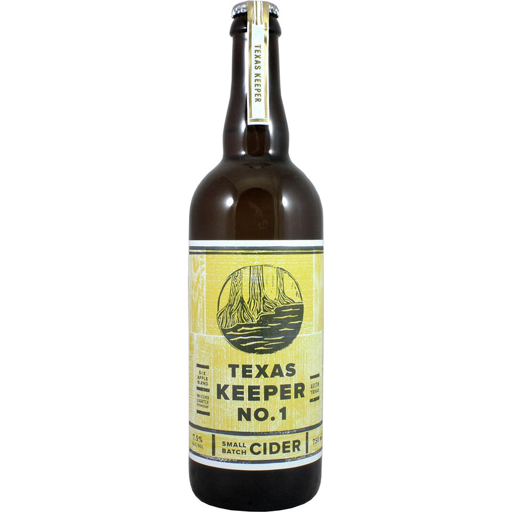 Texas Keeper No 1 Cider, 750 mL