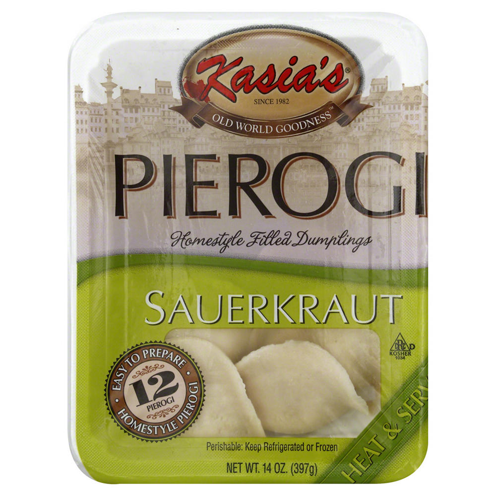 Kasia's Sauerkraut Pierogi, 14 oz