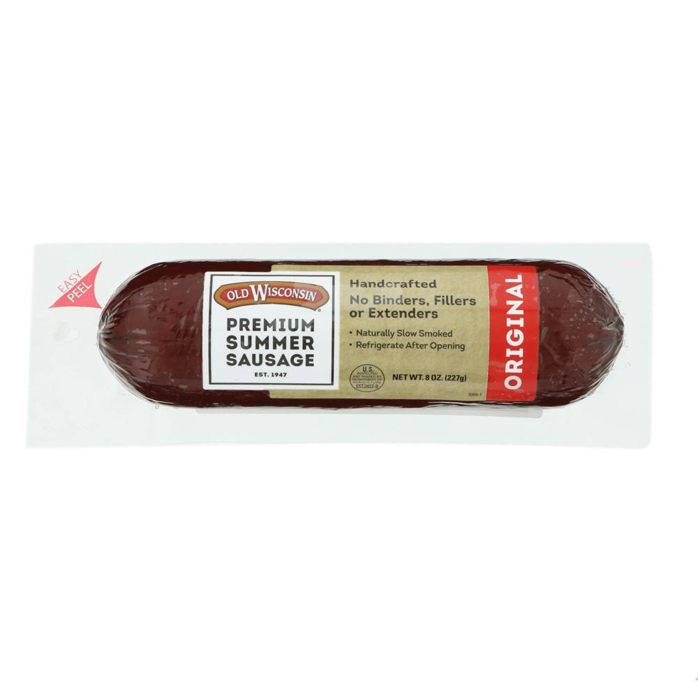 Old Wisconsin Original Summer Sausage, 8 oz