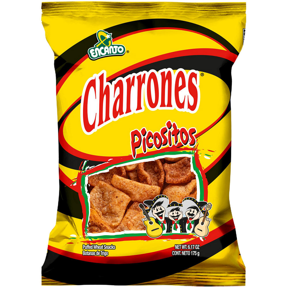 Encanto Charrones Picositos Puffed Wheat Snacks, 6.1 oz