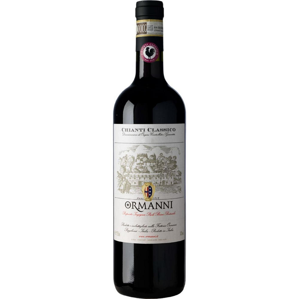 Ormanni Organic Chianti Classico Italy Red Wine, 750 mL