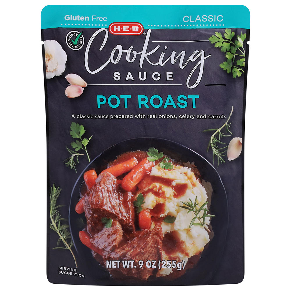 H-E-B Cooking Sauce - Pot Roast, 9 oz