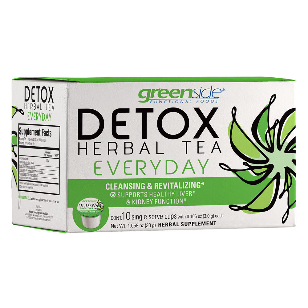 Greenside Detox Everyday Herbal Tea, 10 ct