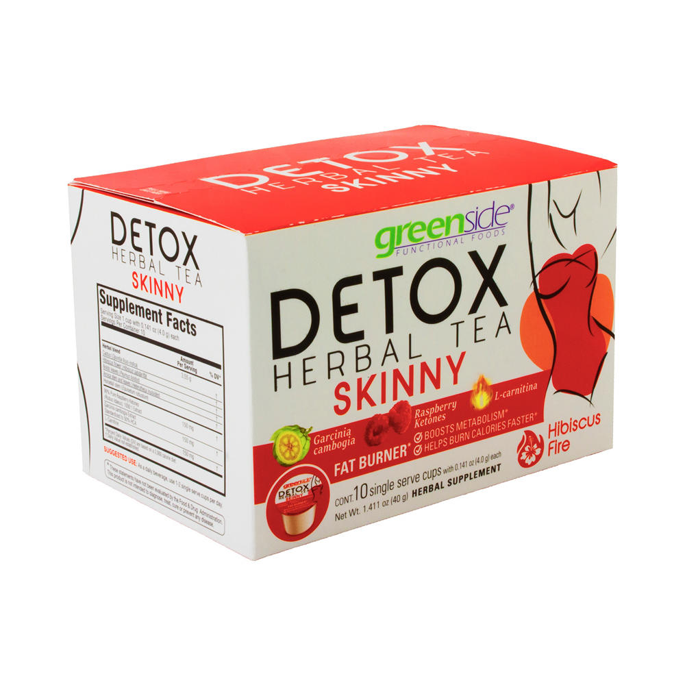 Greenside Detox Herbal Tea Skinny, 10 ct
