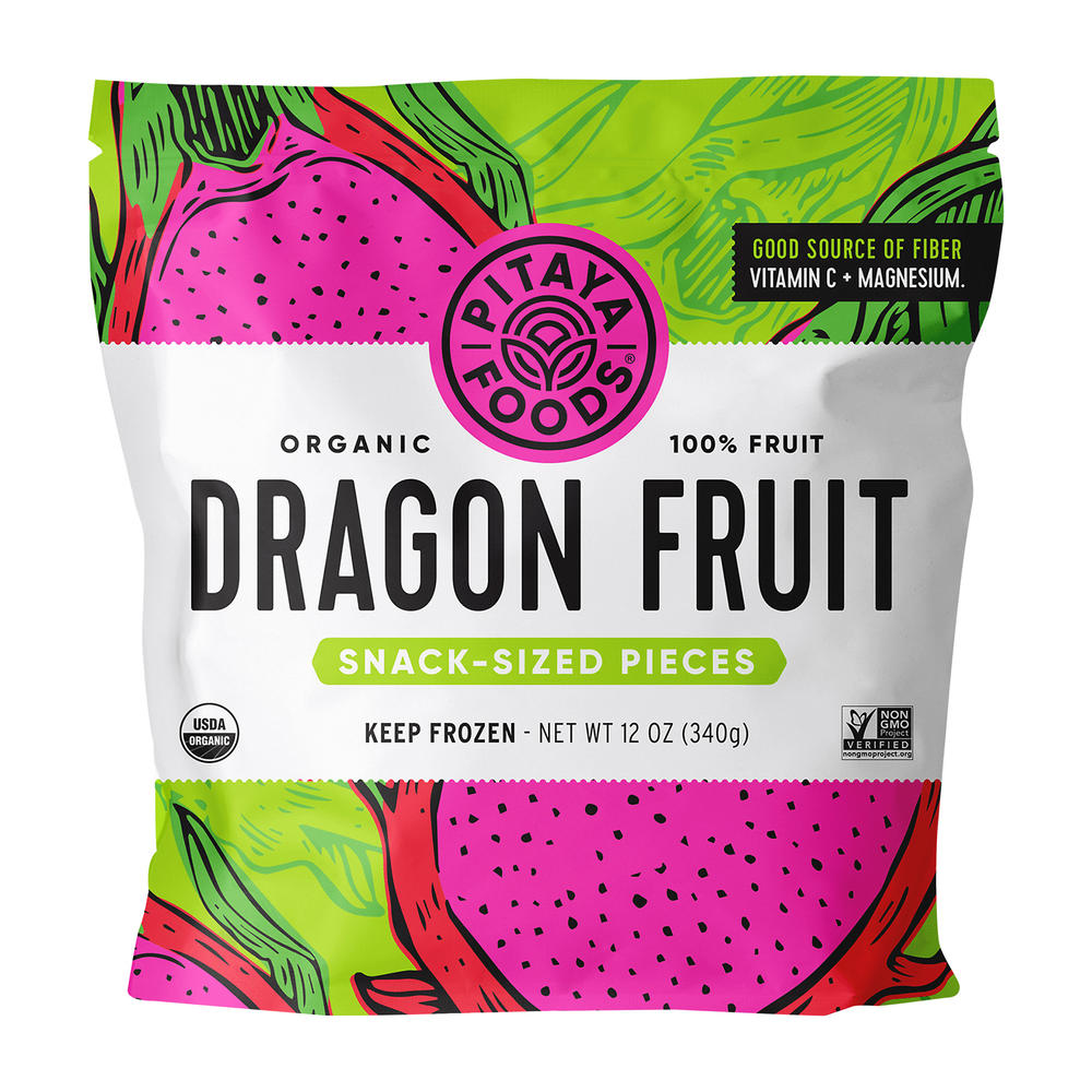 Pitaya Foods Dragonfruit Bite Sized Cubes, 12 oz