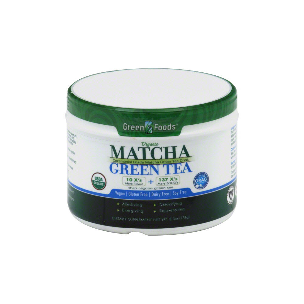 Green Foods Tea Green Matcha, 5.5 oz