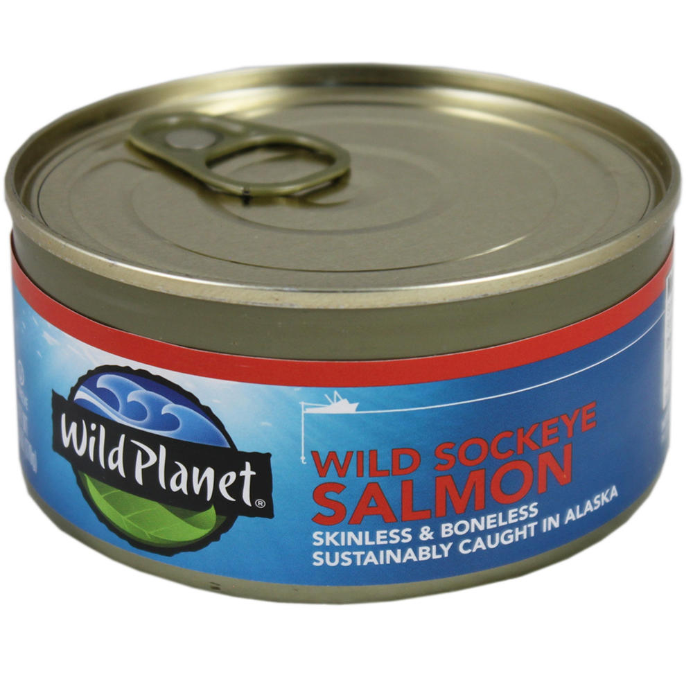 Wild Planet Wild Sockeye Salmon, 6 oz