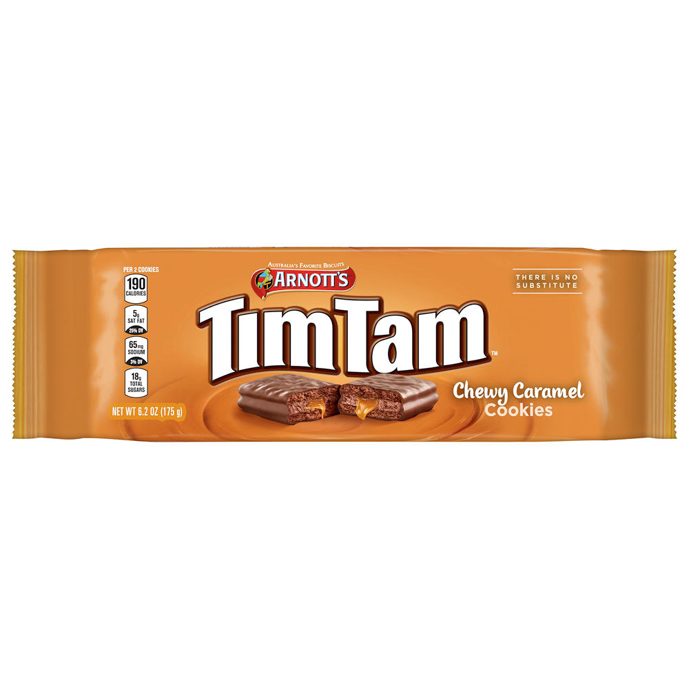 Arnott's Tim Tam Chewy Caramel Cookies, 6.2 oz