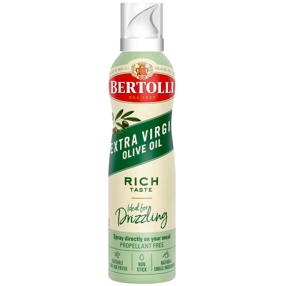 Bertolli Rich-Tasting Extra Virgin Olive Oil Non-Stick Cooking Spray, 4.9 oz