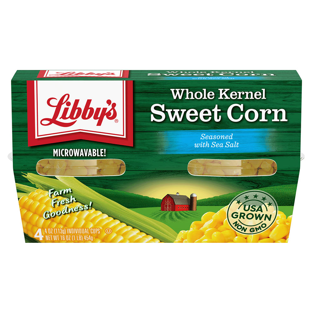 Libby's Whole Kernel Sweet Corn Cup, 4 oz