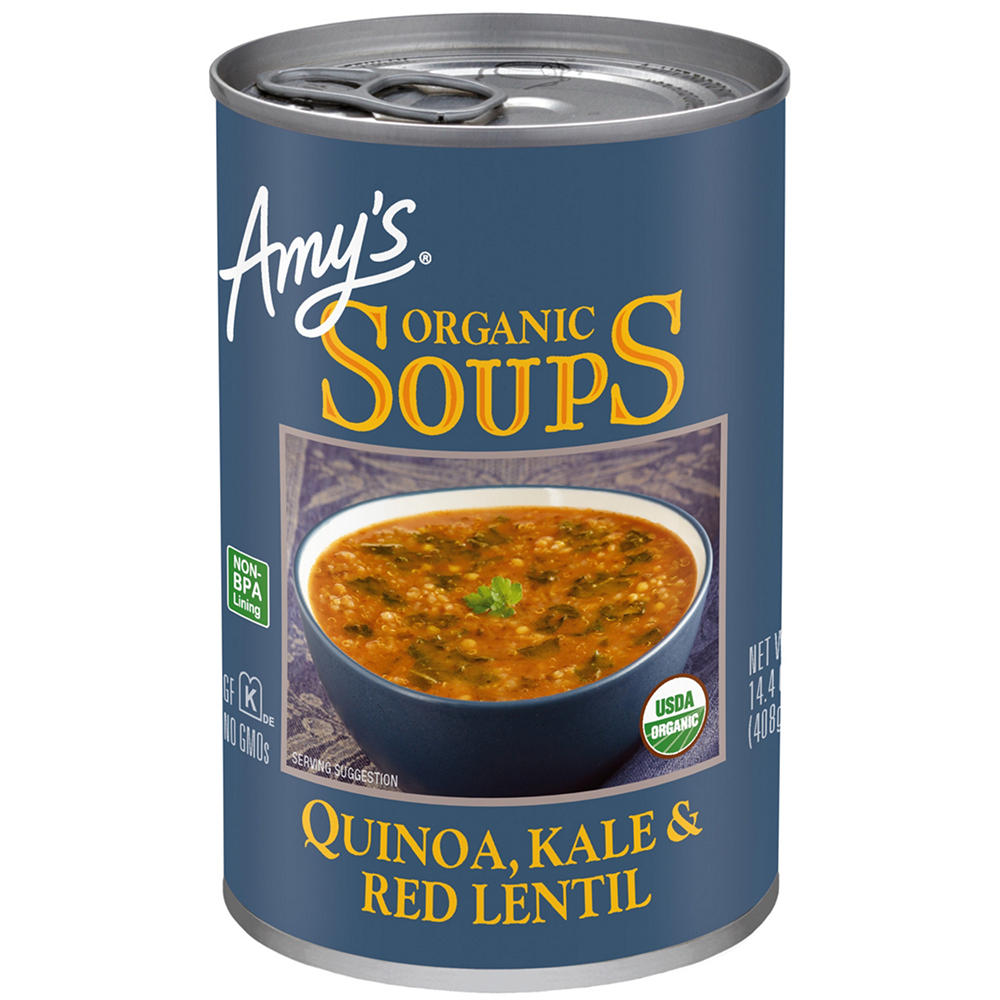 Amy's Quinoa Kale & Red Lentil Organic Soup, 14.4 oz