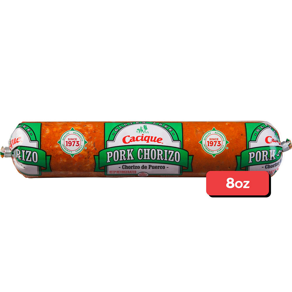 Cacique Pork Chorizo Sausage, 8 oz
