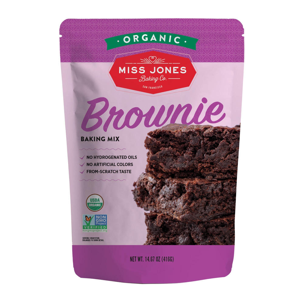 Miss Jones Organic Brownie Mix, 14.67 oz