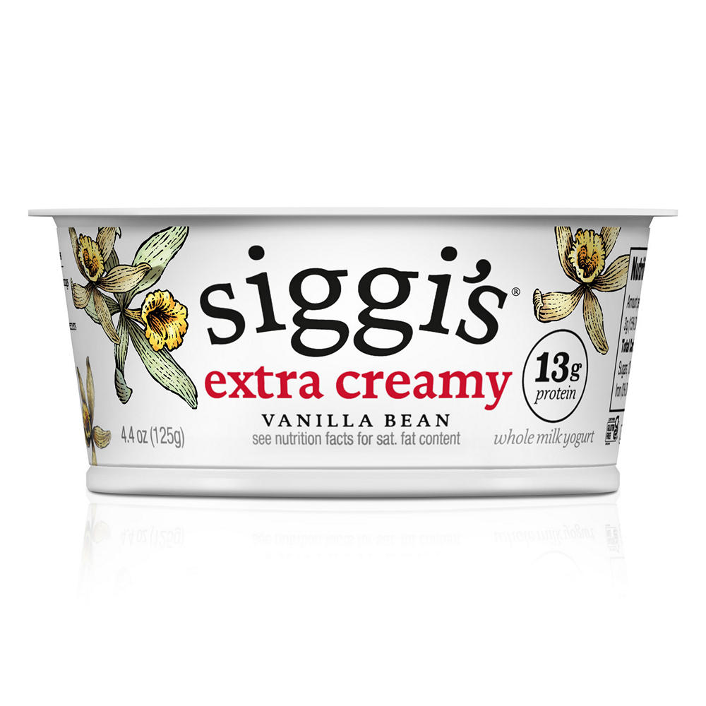 Siggi's Skyr Icelandic Strained Whole Milk Yogurt - Vanilla, 4.4 oz