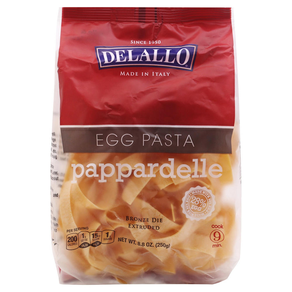 DeLallo Pappardelle Egg Pasta, 8.8 oz