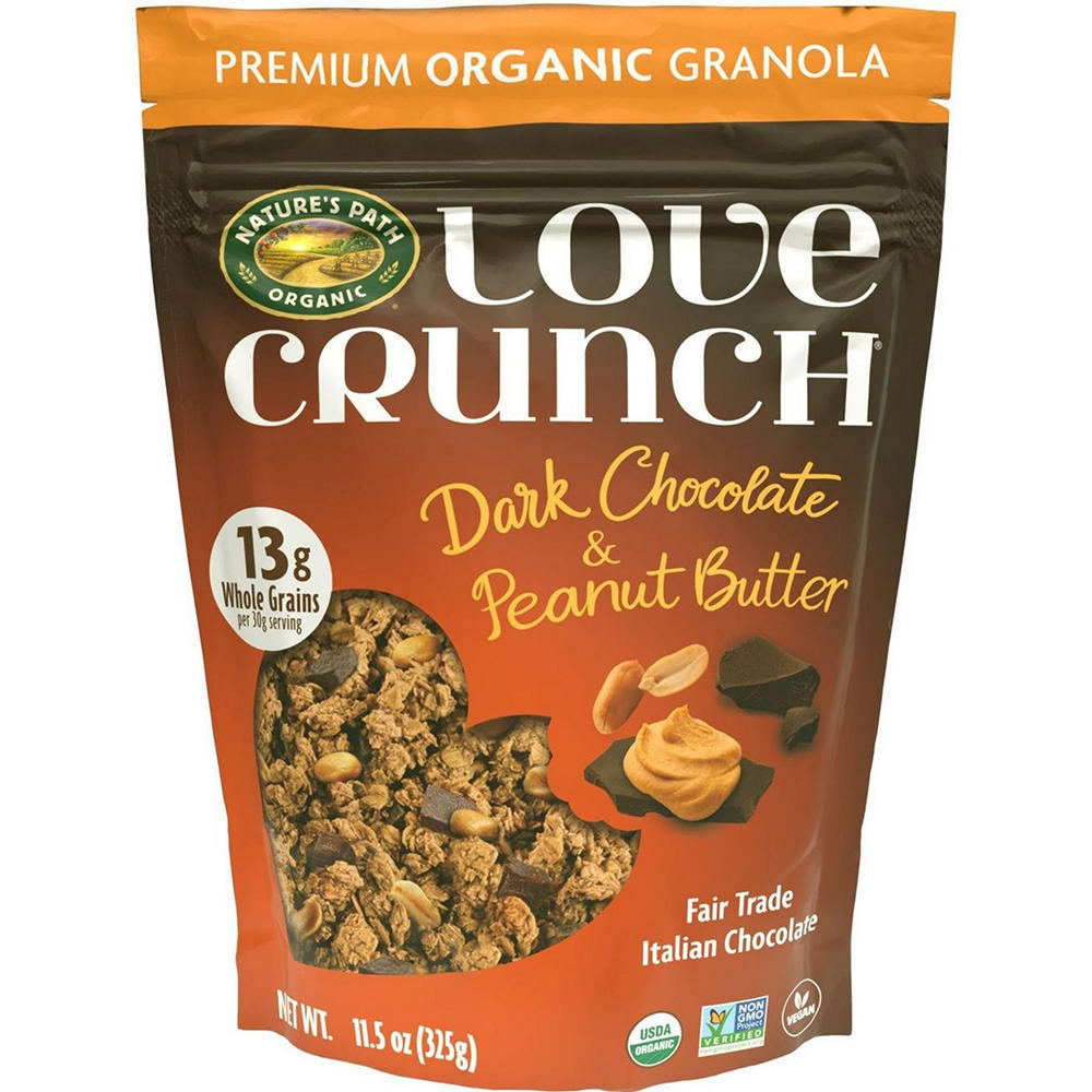 Nature's Path Love Crunch Organic Granola - Dark Chocolate & Peanut Butter, 11.5 oz