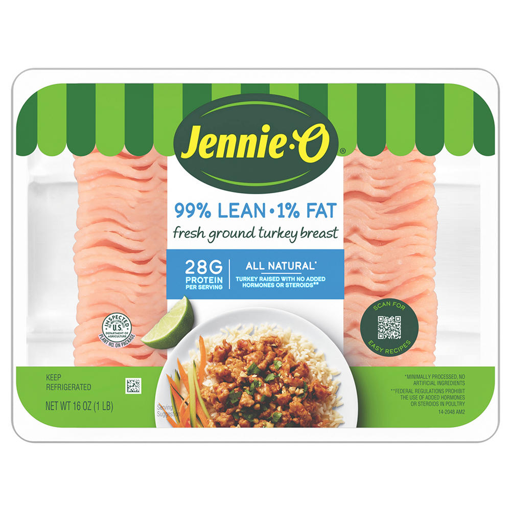 Jennie-O Extra Lean Ground Turkey Breast, 99% Lean, 16 oz