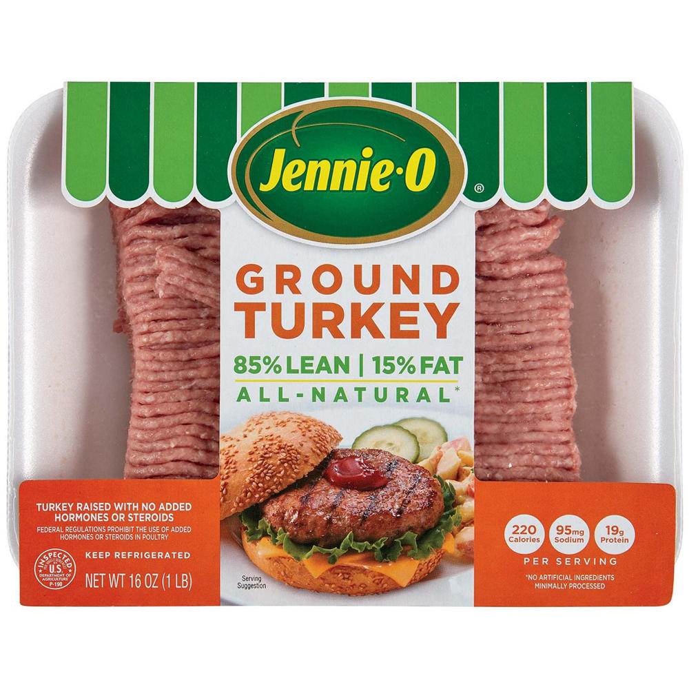 Jennie-O Ground Turkey, 85% Lean, 16 oz