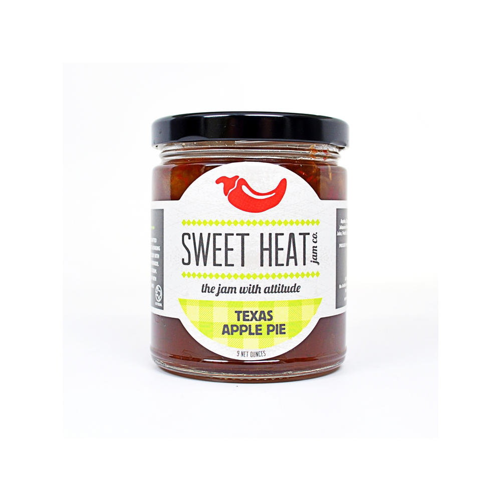 Sweet Heat Jam Co. Texas Apple Pie Jam, 9 oz